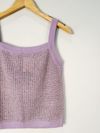 Blusa Regata Carol Bassi tricot