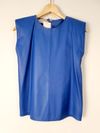 Blusa Juliana Sanmartin couro 