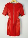 Vestido Juliana Sanmartin couro