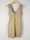 Vestido Juliana Sanmartin couro