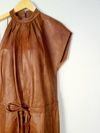 Vestido Animale couro