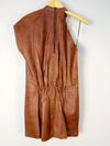 Vestido Animale couro