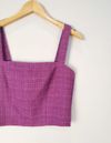 Blusa Cropped Mixed