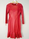 Vestido Tannerie couro