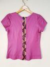 Blusa St. Trois couro