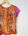Blusa St. Trois couro