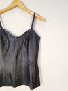 Blusa Vanutti couro
