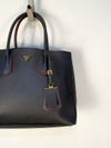 Bolsa Tote Prada Double Saffiano 