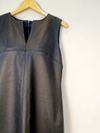 Vestido Angela Xavier couro