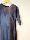 Vestido Alice Costi couro