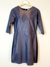 Vestido Alice Costi couro