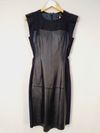 Vestido Le Lis Blanc couro