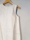 Vestido Carina Duek couro