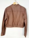 Jaqueta Shoulder couro