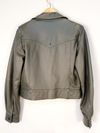 Jaqueta Shoulder couro