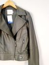 Jaqueta Shoulder couro