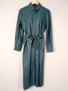 Vestido Tannerie couro