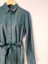 Vestido Tannerie couro