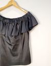 Blusa Claudia Martinez couro