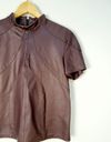 Blusa Reina couro