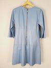 Vestido Liziane Richter couro 