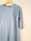 Vestido Liziane Richter couro 