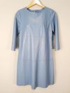 Vestido Liziane Richter couro 
