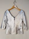 Blusa Liziane Richter couro 