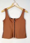 Blusa Liziane Richter couro 