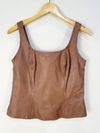 Blusa Liziane Richter couro 