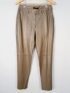 Calça Liziane Richter couro 