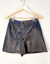 Shorts Liziane Richter couro 