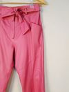 Calça Liziane Richter couro