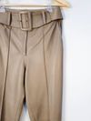 Calça Liziane Richter couro 