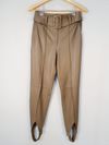 Calça Liziane Richter couro 