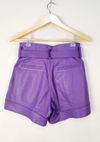 Shorts Tannerie couro