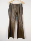 Calça Cris Barros couro
