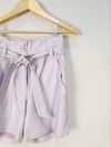 Shorts Claudia Martinez couro