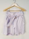 Shorts Claudia Martinez couro