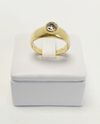 Anel Antonio Bernardo ouro amarelo 18K 