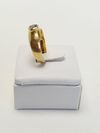 Anel Antonio Bernardo ouro amarelo 18K 