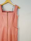 Vestido Verosenso couro