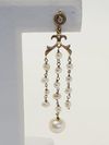 Brinco HStern ouro nobre 18K Coleção Pérolas 