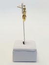 Brinco Antonio Bernardo ouro amarelo 18K 