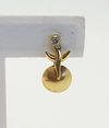 Brinco Antonio Bernardo ouro amarelo 18K 