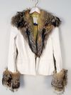 Blazer Juliana Sanmartin couro 