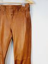 Calça Carol Rossato couro