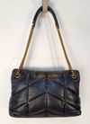 Bolsa Saint Laurent Loulou Puffer pequena 