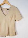 Blusa St. Trois couro