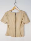 Blusa St. Trois couro
